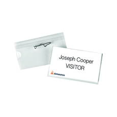 Announce Pin Name Badge 54X90 Pk50