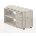 Pivot-Smart Storage Desk 1300mm Grey Oak