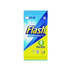 Flash AntiBac XL 24sht Lemon Wipe P8