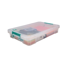 Storestack 12L Storage Box Clear