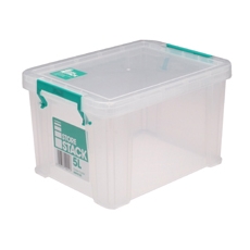 Storestack 5L Storage Box Clear