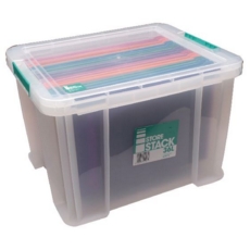 Storestack Storage Box Clear 36L