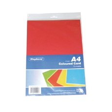 Stephens Ast A4 Card Sht 8x10 Pk80