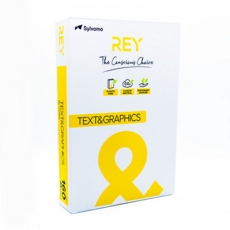 Rey Text & Graphics 160gsm A4 White Card FSC