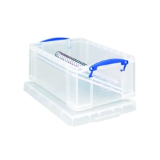 Really Useful 9L Box & Lid Clear Ext 395L x 255W x 155Hmm