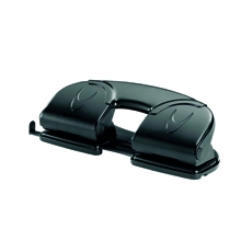 Rexel V412 4 Hole Punch Black