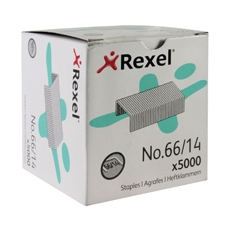 Rexel No66 Staples Metal 14mm Pk5000