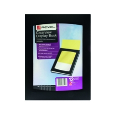 F Rexel Clearview Disp Book 12