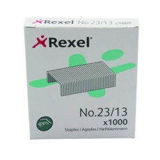 Rexel No 23 Staples 13mm Pk1000