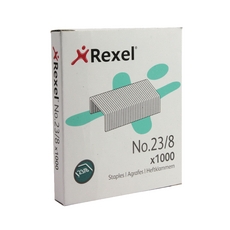 Rexel No 23 Staples 8mm Pk1000