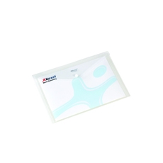 Rexel Popper Folder A4 Clear Wht Pk5