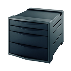 Rexel Choices Drawer Cabinet Black