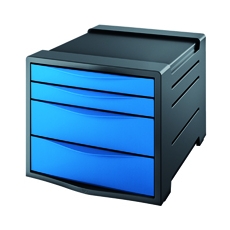 Rexel Choices Drawer Cabinet Blue