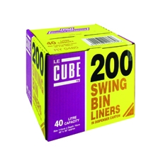 Le Cube Swing Bin Liners Pk200