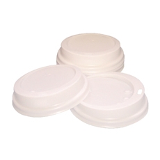 35cl Paper Cup Lids White Pk100