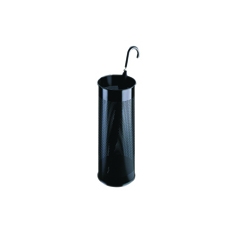 Umbrella/Waste Bin Black 310251