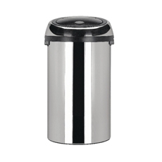 Chrome 50L Touch Top Bin 311734