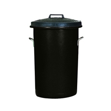 Bin/Lid/Handles 85 Litre Blk 311961