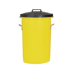 Bin/Lid/Handles 85 Litre Ylw 311971