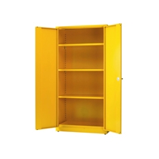 Yellow 3Shf Haz Storage Cabinet 72in