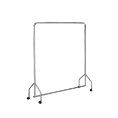 Silver Garment Hanging Rail