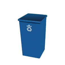 132.50L Paper Recycling Bin Blu