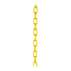 25m Short Link Chain Yellow