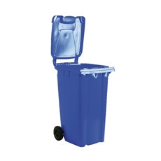 Wheelie Bin 120L Blue 480x555x930mm