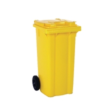 Refuse Container 240L 2 Wheel Ylw