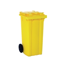 Refuse Container 80L 2 Whld Ylw 331