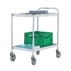 2 Shelf General Trolley Grey 331490