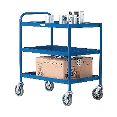 3 Shelf General Trolley Blue 331493