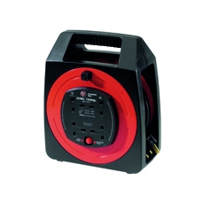 Extension Cable Reel 20m 4-Socket