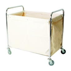 Linen Truck With Bag Silver 356926