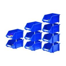 Vfm Heavy Duty Storage Bin Blue P12