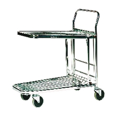 Metallic Grey Stock Trolley 373227