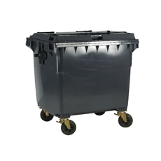 1100L Grey Wheeled Bin / Lid 377396