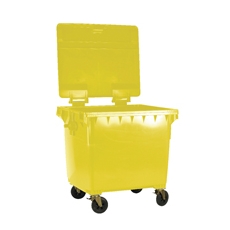 1100L Ylw Wheeled Bin / Lid 377397