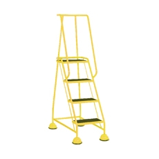 Yellow 4 Tread Step Ladder 385141