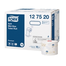 Tork Soft Mid Size Toilet Rll 127520