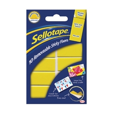 SelloTape Remvble Sticky Fixers Pk10