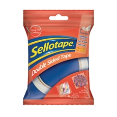 Sellotape Dbl Sided 12mm Tape Pk12