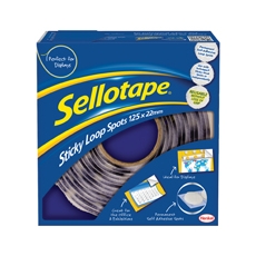 Sellotape Sticky Loop Spots 22mm