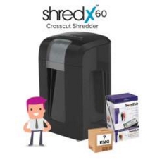 Shredx60 Shredder Deal Comprising:-