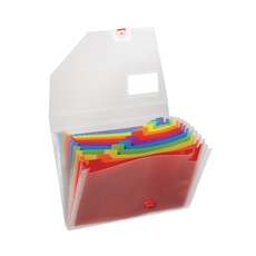 Snopake Rainbow Expand Organiser A4