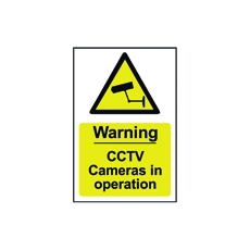 Spectrum Warning CCTV Camera Sign