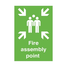 Signslab A2 Fire Assembly Point PVC