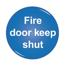 Signslab Fire Door Keep Shut Symbol