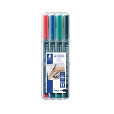 Staedtler LumoCol OHP Pens Ast Pk4