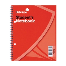 Silvine Small Students Notebook Pk12